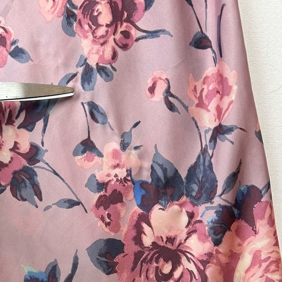 Free People Intimately Easy to Love Maxi Slip Dress Floral Roses Print - Picture 9 of 9